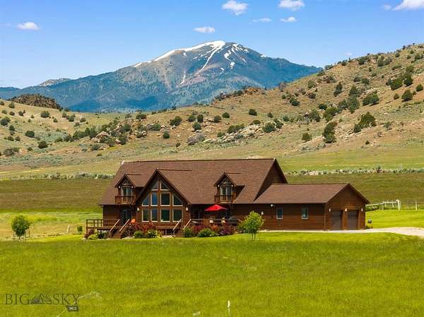 5 Acres of Residential Land with Home for Sale in Sheridan, Montana
