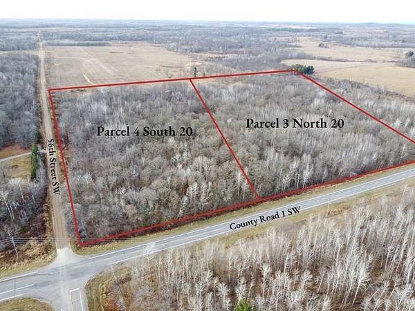 20 Acres of Land for Sale in Pequot Lakes, Minnesota