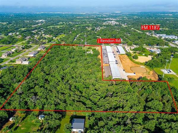 14.4 Acres of Land for Sale in Burleson, Texas