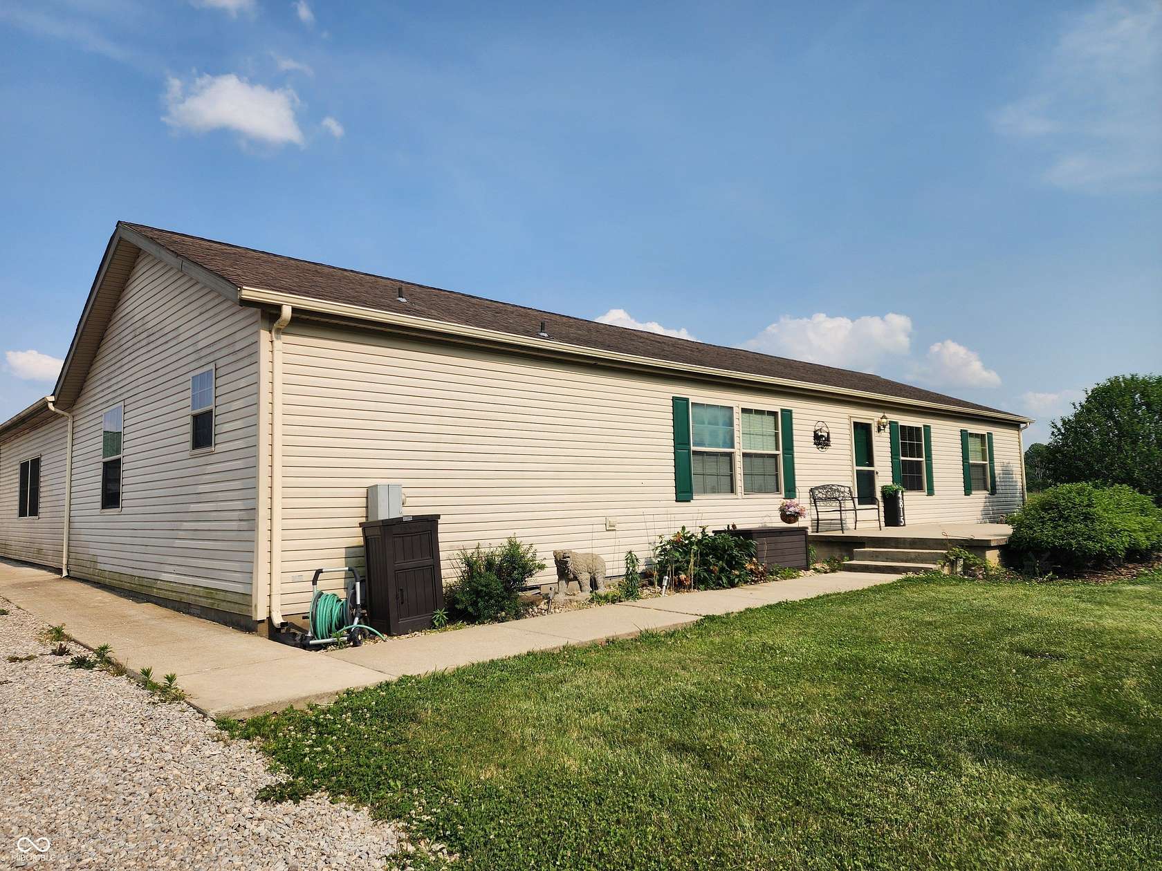 2.44 Acres of Residential Land with Home for Sale in Columbus, Indiana