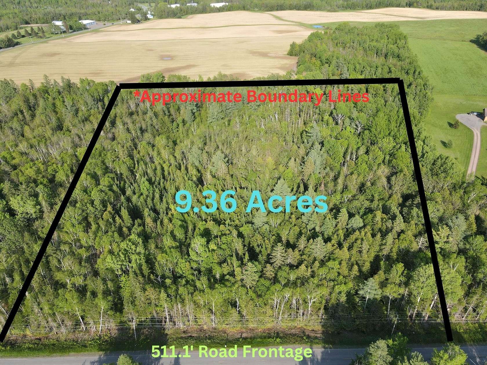 9.36 Acres of Residential Land for Sale in Mapleton, Maine