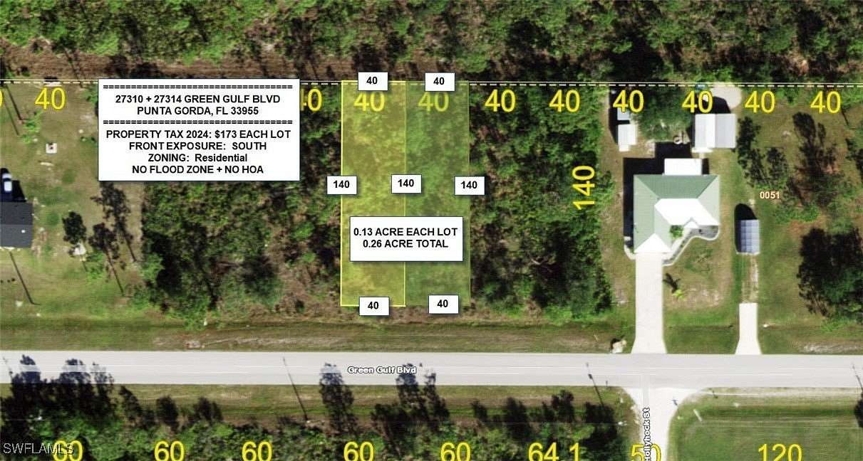 0.13 Acres of Residential Land for Sale in Punta Gorda, Florida