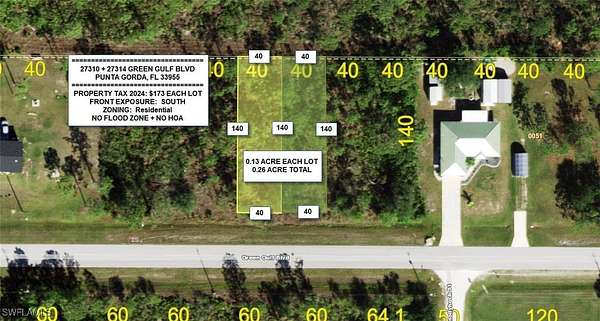0.13 Acres of Residential Land for Sale in Punta Gorda, Florida