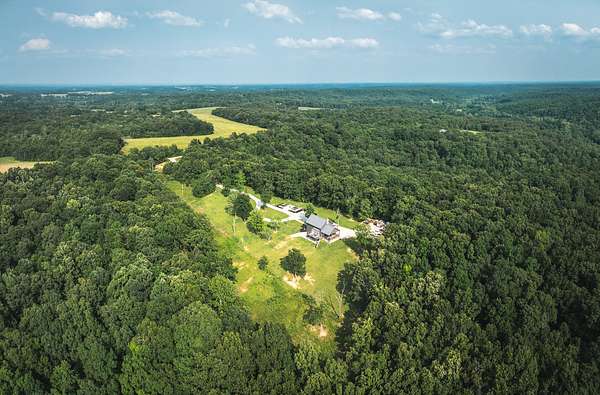 7 Acres of Land with Home for Sale in Marble Hill, Missouri