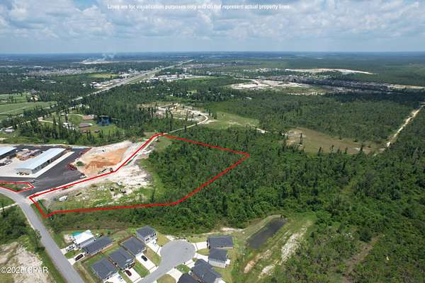6.45 Acres of Commercial Land for Sale in Panama City, Florida
