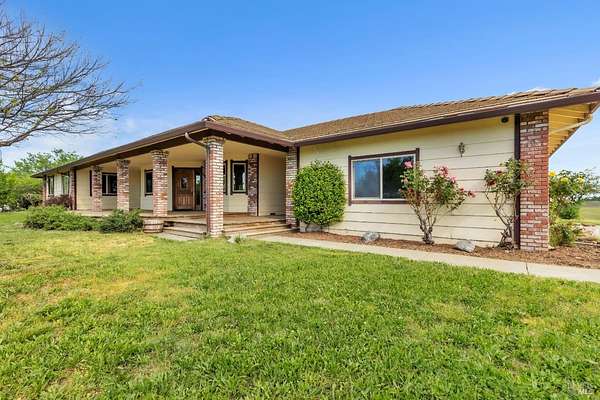 5 Acres of Land with Home for Sale in Vacaville, California