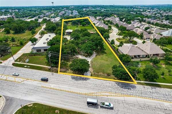 3.14 Acres of Land with Home for Sale in Keller, Texas