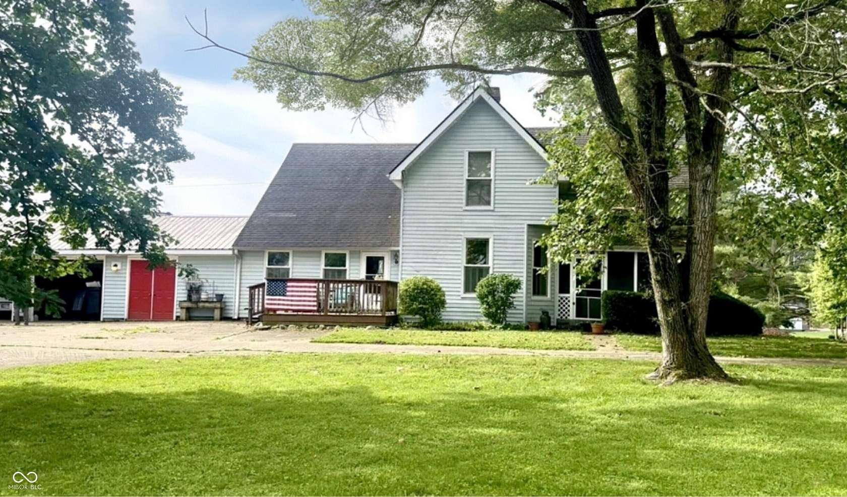 2.32 Acres of Residential Land with Home for Sale in Franklin, Indiana