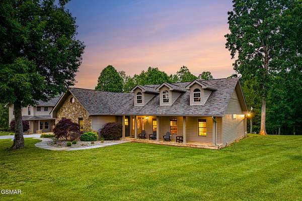 2 Acres of Residential Land with Home for Sale in Sevierville, Tennessee