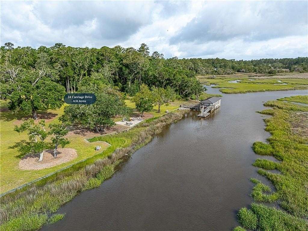 8.5 Acres of Residential Land for Sale in Saint Simons Island, Georgia