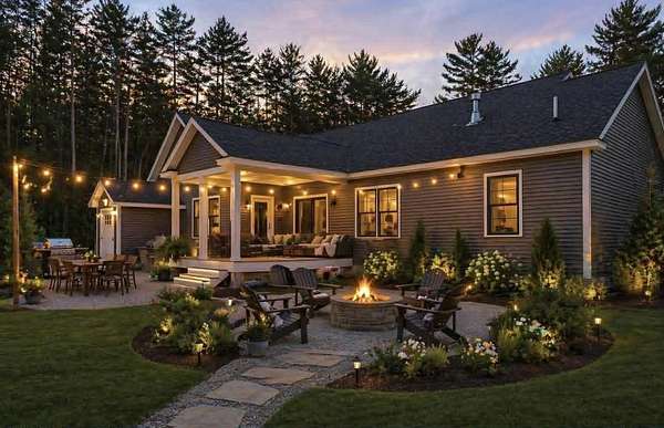 3.45 Acres of Land with Home for Sale in Meredith, New Hampshire