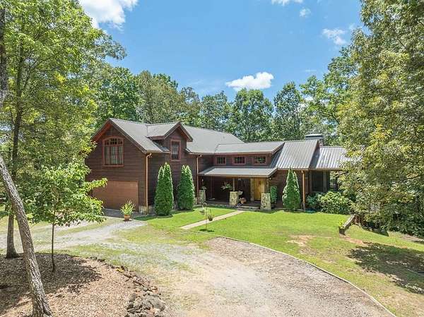 59 Acres of Recreational Land with Home for Sale in Mineral Bluff, Georgia