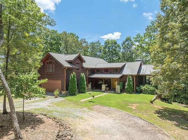 59 Acres of Recreational Land with Home for Sale in Mineral Bluff, Georgia