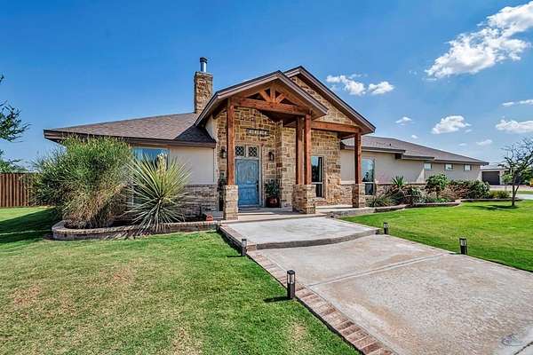 3 Acres of Residential Land with Home for Sale in Midland, Texas