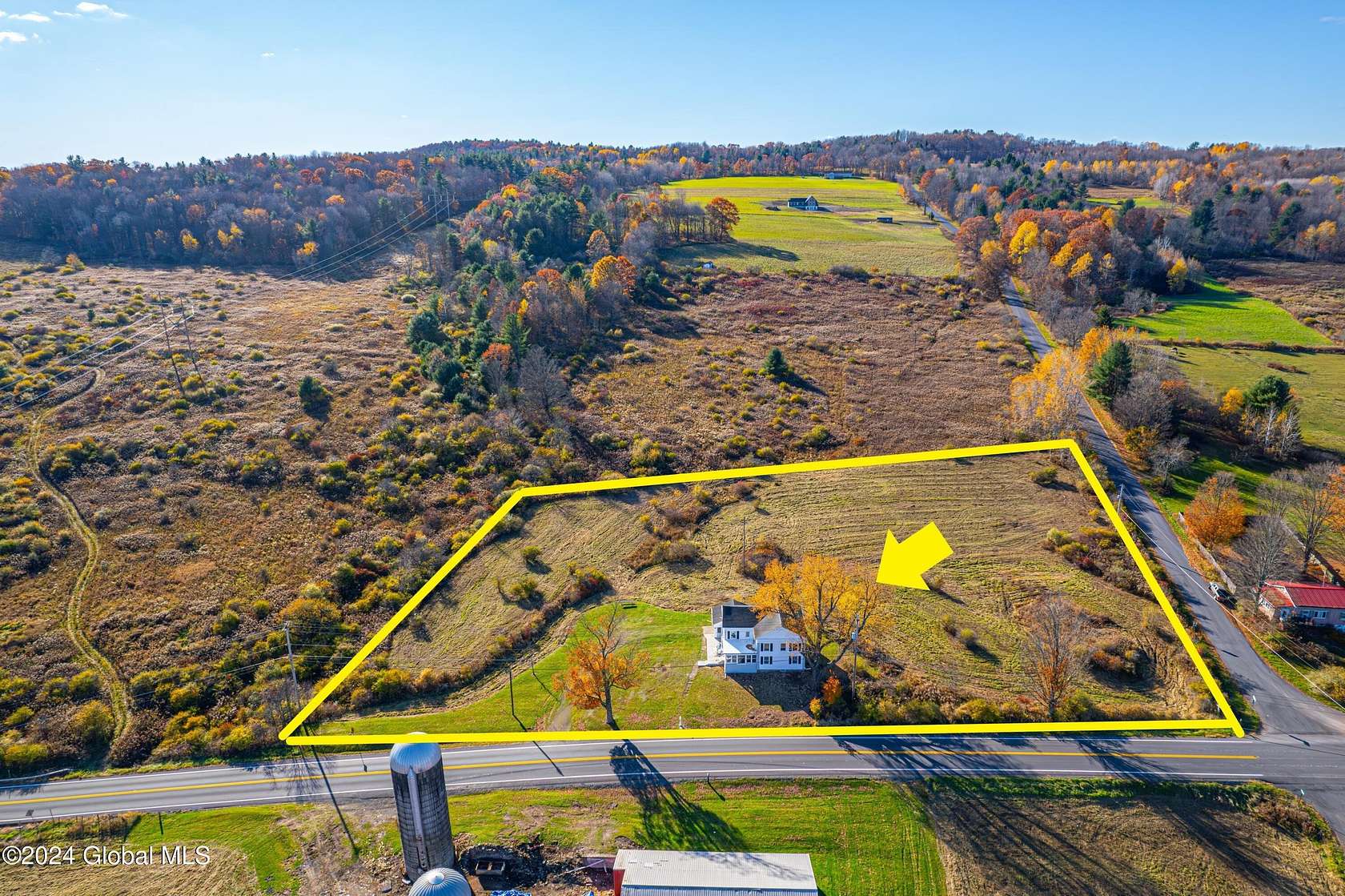 4 Acres of Residential Land with Home for Sale in Afton, New York