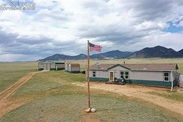 53.2 Acres of Recreational Land with Home for Sale in Lake George, Colorado