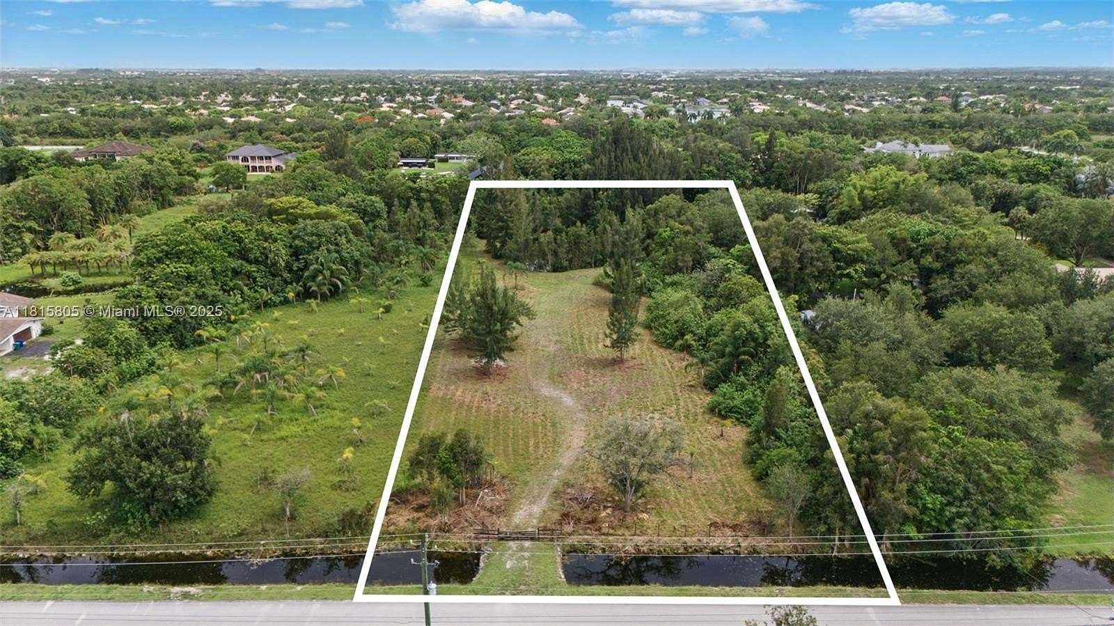 2.24 Acres of Residential Land for Sale in Southwest Ranches, Florida