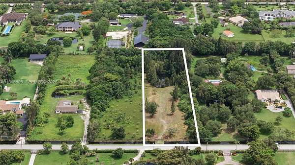 2.24 Acres of Residential Land for Sale in Southwest Ranches, Florida