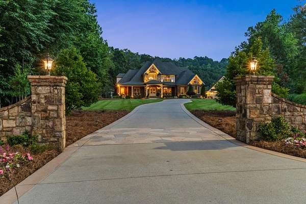 6.3 Acres of Residential Land with Home for Sale in Cartersville, Georgia