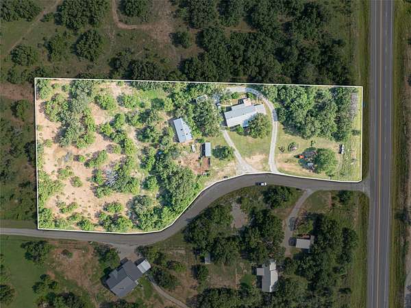 4 Acres of Land with Home for Sale in Breckenridge, Texas