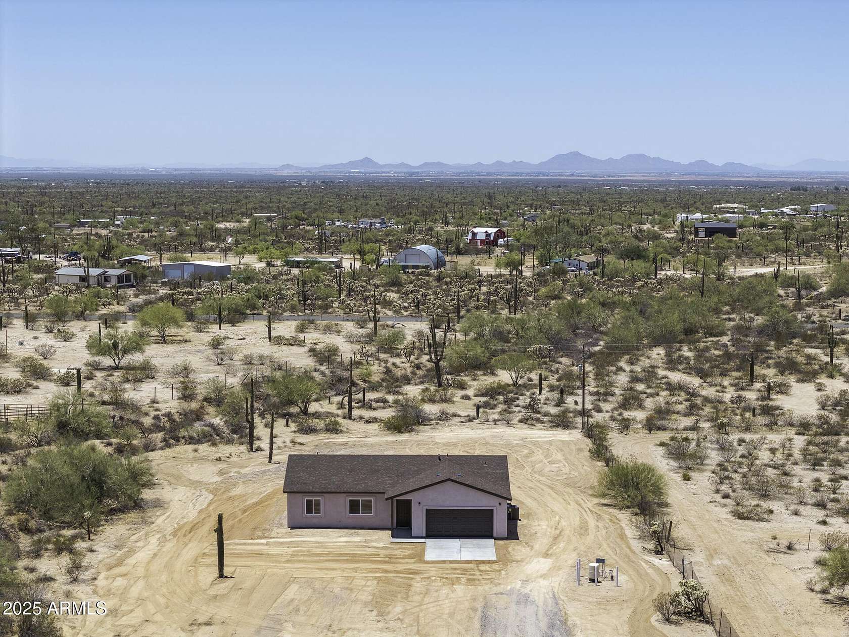 3.35 Acres of Residential Land with Home for Sale in Florence, Arizona
