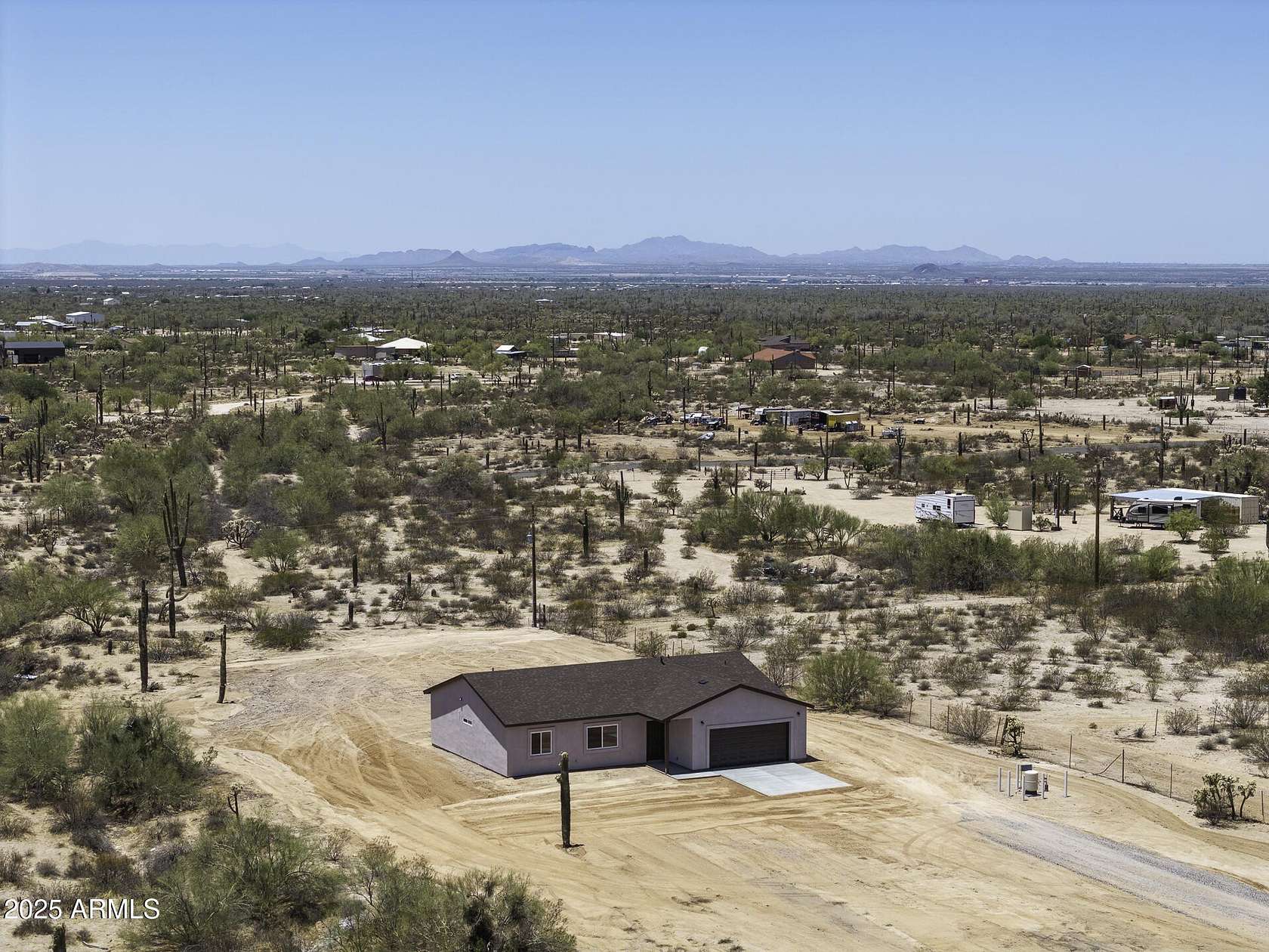 3.35 Acres of Land with Home for Sale in Florence, Arizona