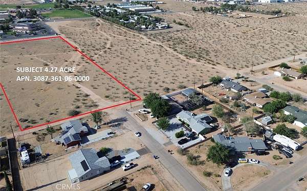 4.27 Acres of Residential Land for Sale in Apple Valley, California