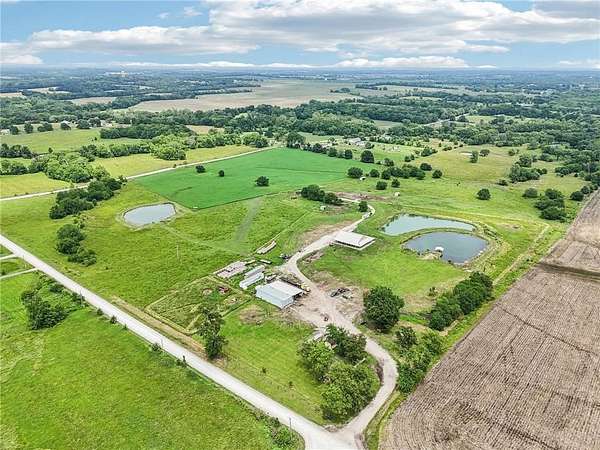 40 Acres of Recreational Land with Home for Sale in Kingsville, Missouri