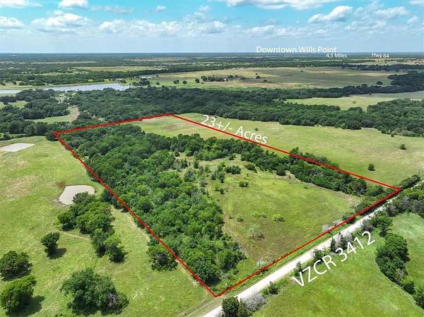 23 Acres of Land for Sale in Wills Point, Texas