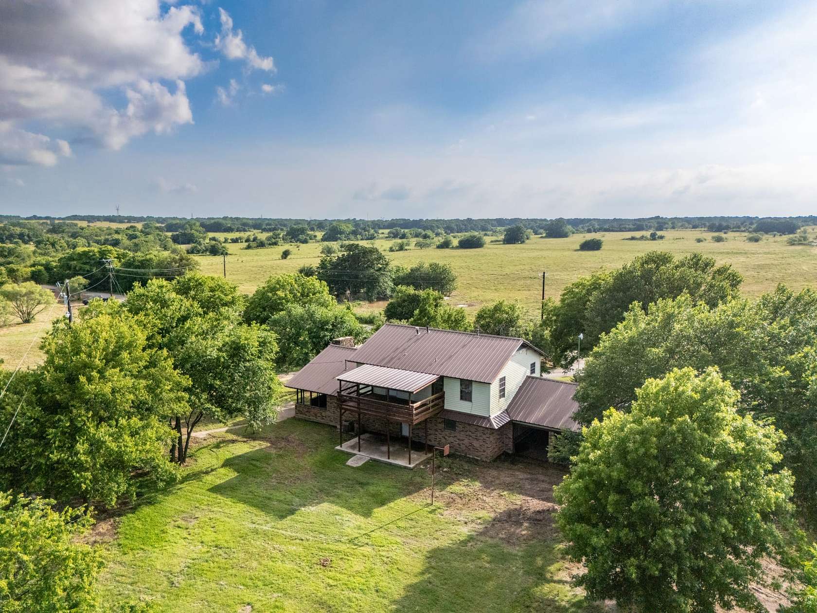 17.4 Acres of Land with Home for Sale in Alvord, Texas