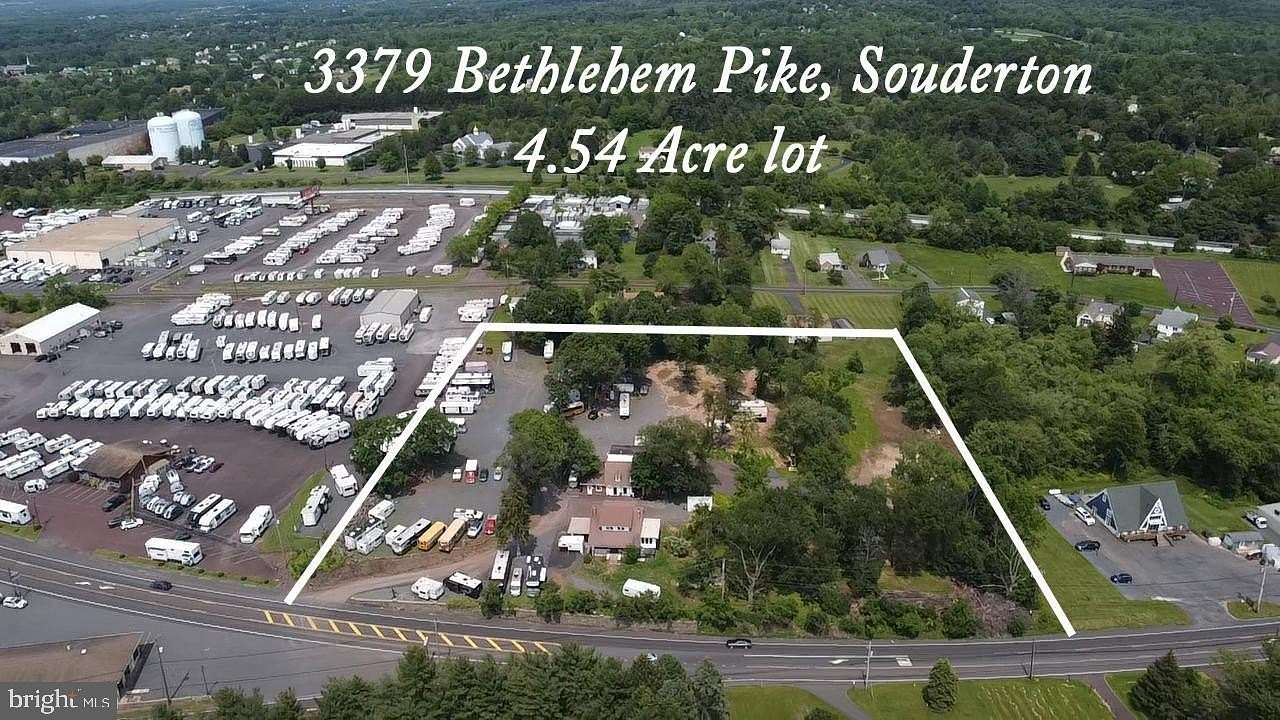 4.54 Acres of Mixed-Use Land for Sale in Souderton, Pennsylvania