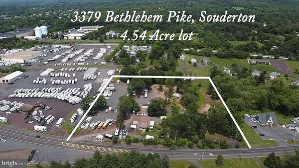 4.54 Acres of Mixed-Use Land for Sale in Souderton, Pennsylvania
