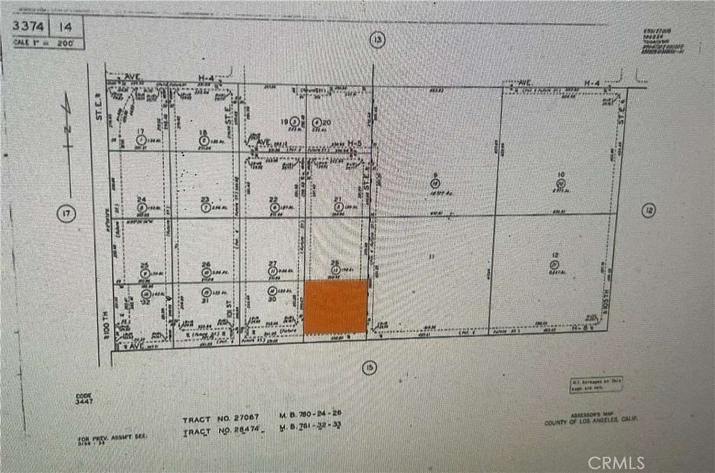 2.52 Acres of Land for Sale in Lancaster, California
