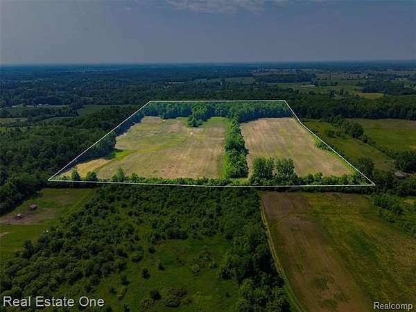 34 Acres of Recreational Land & Farm for Sale in Yale, Michigan