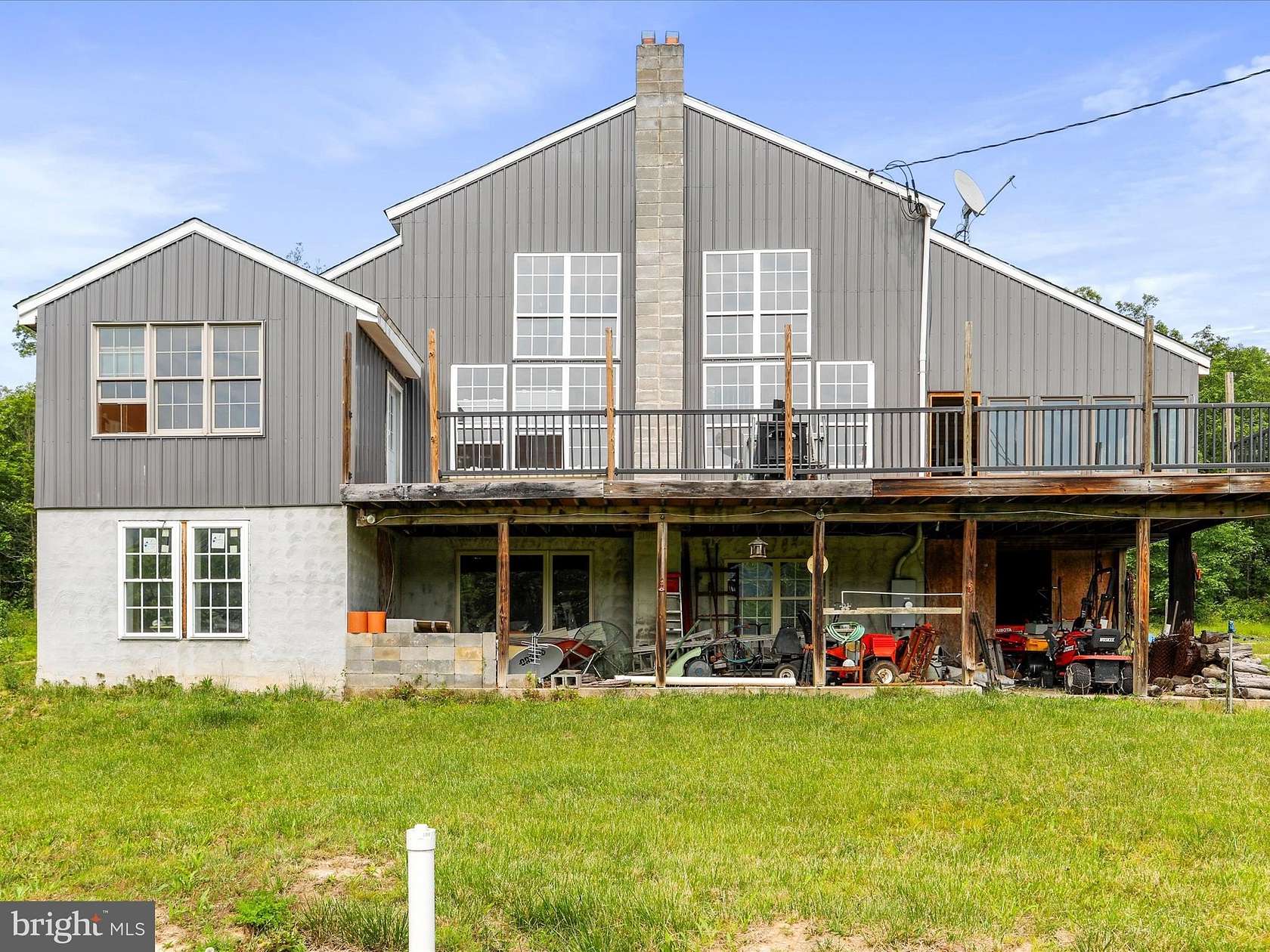 10 Acres of Recreational Land with Home for Sale in Great Cacapon, West Virginia