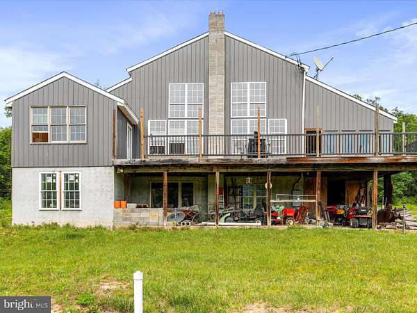 10 Acres of Recreational Land with Home for Sale in Great Cacapon, West Virginia