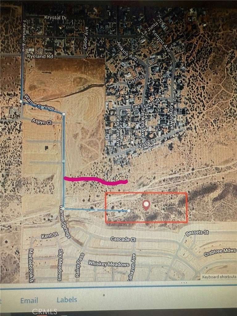 19 Acres of Land for Sale in Hesperia, California