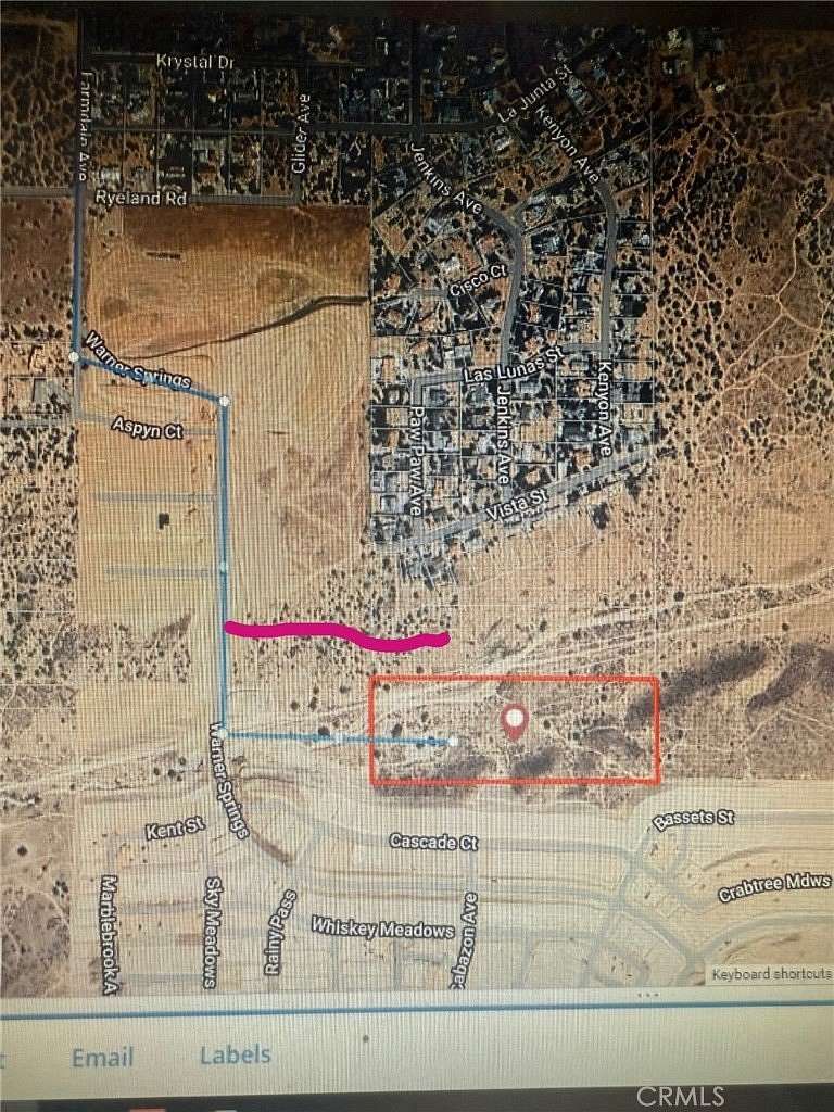 19 Acres of Land for Sale in Hesperia, California