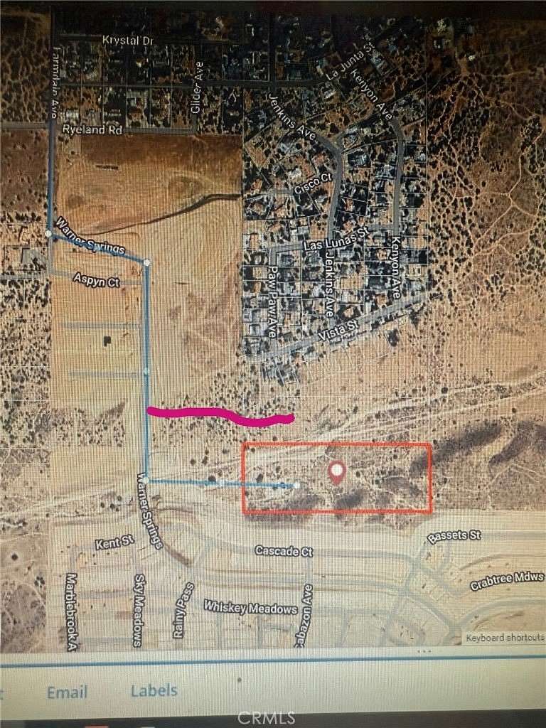 19 Acres of Land for Sale in Hesperia, California