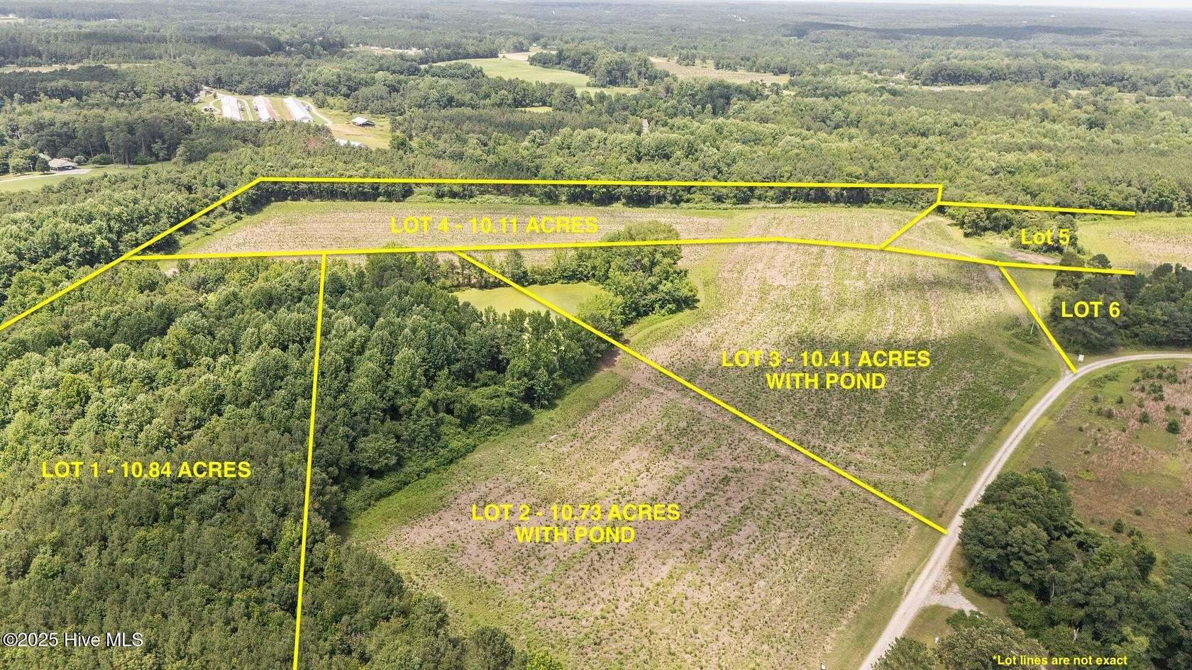 10 Acres of Land with Home for Sale in Cameron, North Carolina