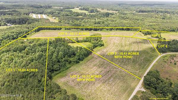 10 Acres of Land with Home for Sale in Cameron, North Carolina