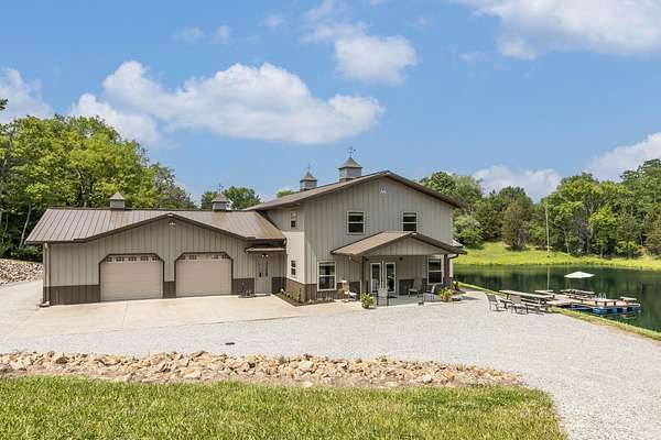 7.45 Acres of Residential Land with Home for Sale in Dillsboro, Indiana