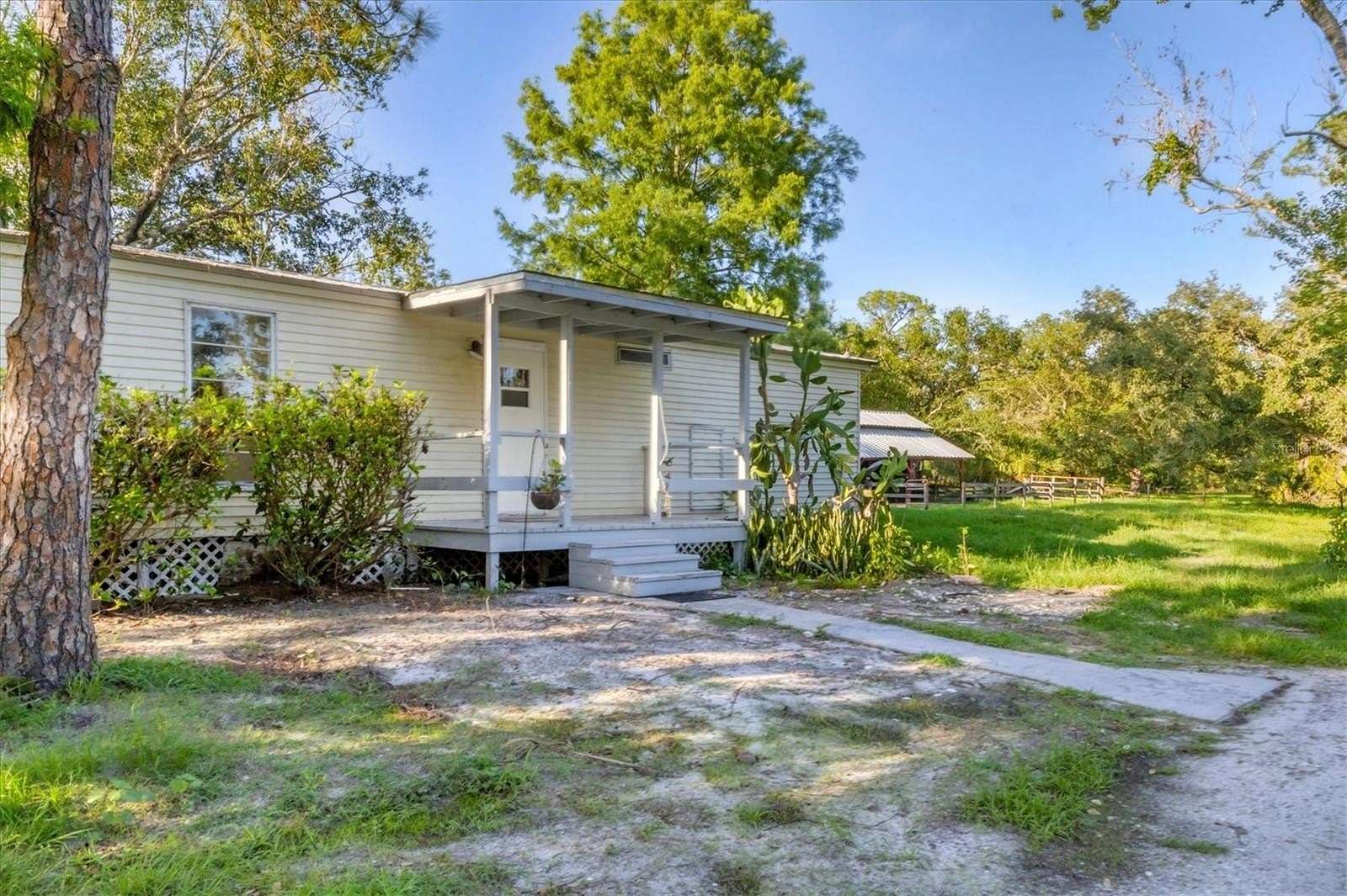 8.38 Acres of Land with Home for Sale in Myakka City, Florida