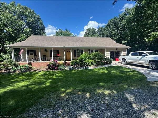 10 Acres of Residential Land with Home for Sale in Hays, North Carolina