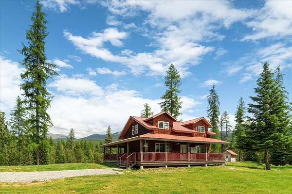 6.7 Acres of Residential Land with Home for Sale in Troy, Montana