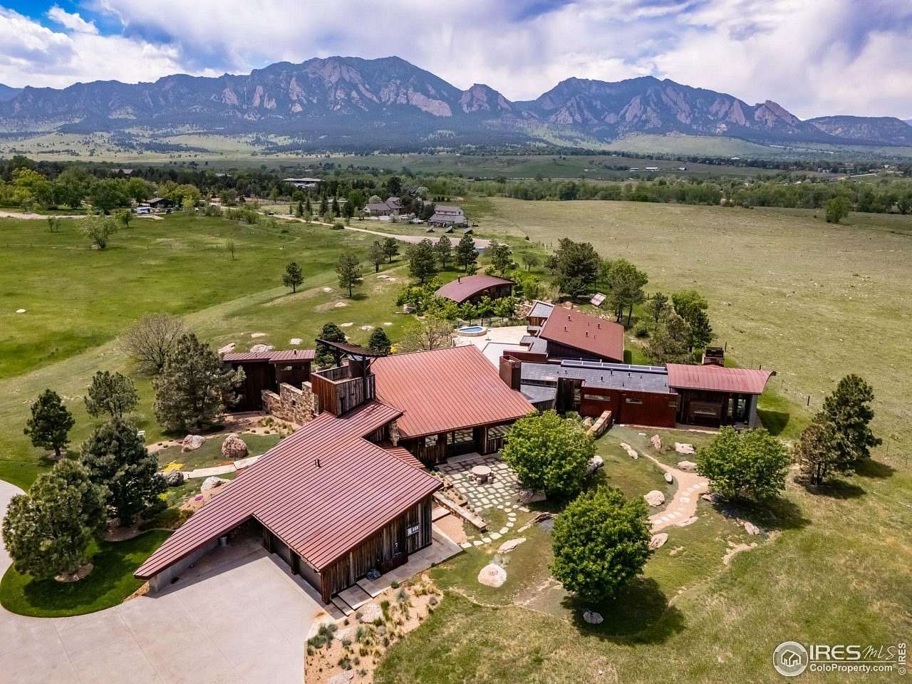 73 Acres of Agricultural Land with Home for Sale in Boulder, Colorado
