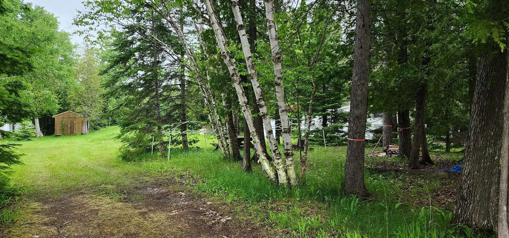 0.5 Acres of Land for Sale in Goetzville, Michigan