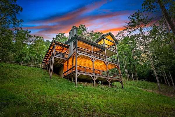 1.63 Acres of Residential Land with Home for Sale in Blue Ridge, Georgia