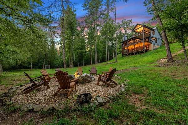 1.63 Acres of Land with Home for Sale in Blue Ridge, Georgia