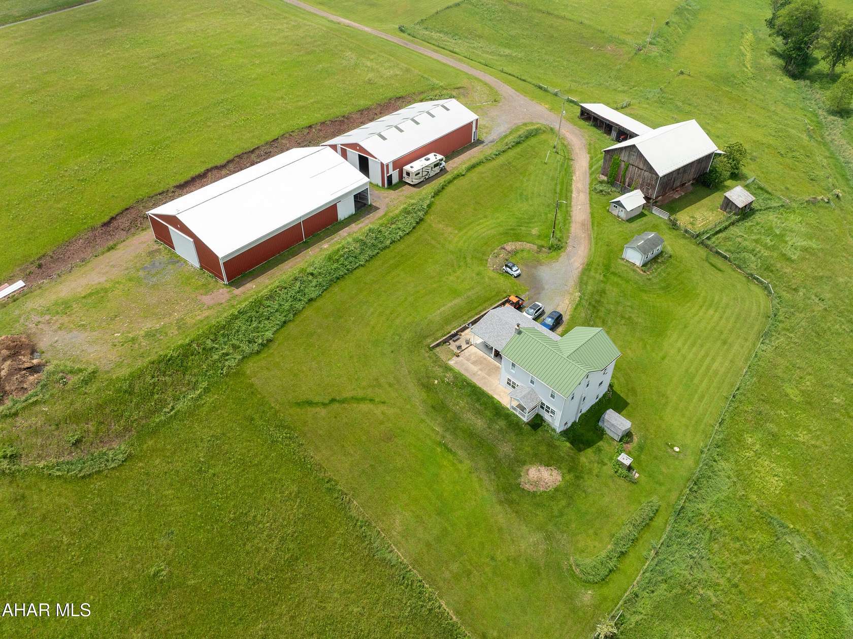 39 Acres of Agricultural Land with Home for Sale in Huntingdon, Pennsylvania